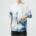 Load image into Gallery viewer, [MOWENZHAI Series] ★China style shirt★ Ink pattern tops, unisex, men's print, large size
