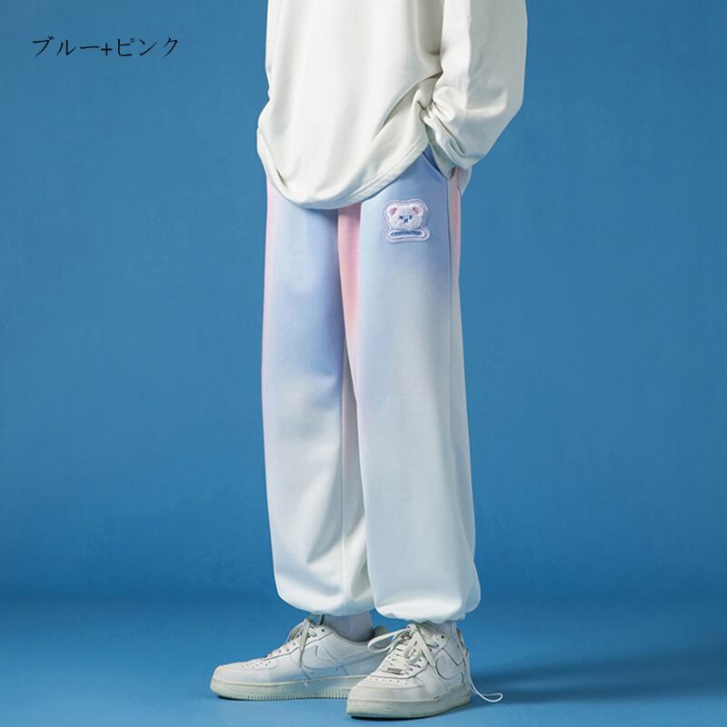 [BIGEMAN Series] ★Casual Pants★ 2color Quarter-length Bottoms Pants Unisex Men's Large Size Gradation