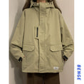 Load image into Gallery viewer, [BENGE Series]★Jacket★ 3color Outerwear Unisex Men's Casual Apricot Black Green
