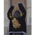 Load image into Gallery viewer, [Forever series]★China style outerwear★2color Black or red Dragon embroidered Dragon Dragon crest Stadium jacket Jacket Sukajan
