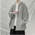 Load image into Gallery viewer, [MUCHUAN series] ★Thin jacket★ 4color outerwear unisex men's green black white gray
