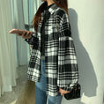 Load image into Gallery viewer, [YYCL Series]★Shirt★ 6color Tops Ladies Check Pattern Fashion Easy to Match Long Sleeve
