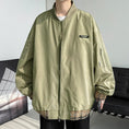 Load image into Gallery viewer, [BIGEMAN Series]★Jacket★ Outerwear 2color Unisex Men's Large Size Stadium Jacket Cool
