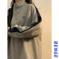 Load image into Gallery viewer, [BENGE Series] ★Tops★ 2color sweatshirt unisex men's color scheme gray navy
