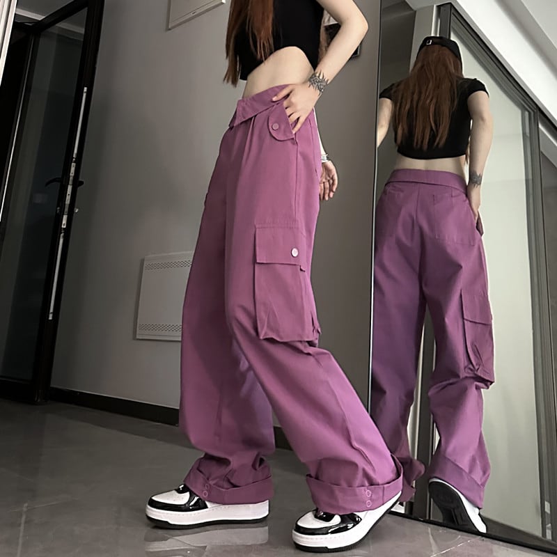 [Style Series]★Casual Pants★ 3color Bottoms Trousers Unisex Men's Stylish Black Gray Pink