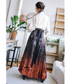 Load image into Gallery viewer, [Kokaisha---Shinkyo Series] ★Chinese style skirt★ 2color Maki skirt gradation Hanfu skirt Chinese elements
