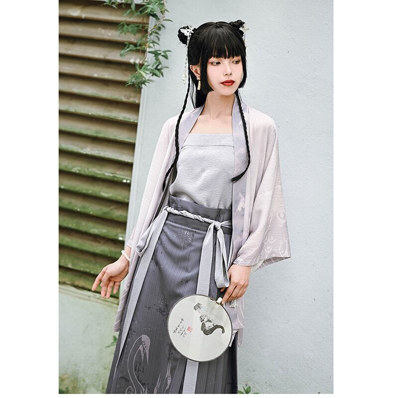 [Kokaisha---Tsurutou Series] ★China style camisole★ Tops Cool, easy to match, sexy, improved Hanfu