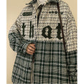 Load image into Gallery viewer, [YOULIN Series] ★Outer★ 3color Unisex Men's Plaid Pattern Coffee Color Green Black
