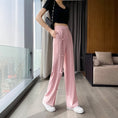 Load image into Gallery viewer, [FENGLIN Series]★China style pants★ 2color bottoms Chinese button casual pants large size pink black
