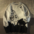 Load image into Gallery viewer, [Sho Soshin Series]★Sweater★ 2color Tops Unisex Men's Light Gray Brown SML XL Retro
