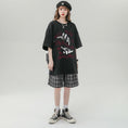 Gallery viewerに画像を読み込む, 【SENSUシリーズ】★Tシャツ★ 4color トップス 男女兼用 メンズ 夏服 半袖Tシャツ ブラック ベージュ ホワイト レッド
