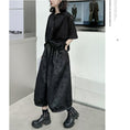 Load image into Gallery viewer, [YIDAO Series] ★China style trousers★ Daily wear, Chinese clothes, black, easy to match, nine-quarter length, summer clothes, loose-fitting
