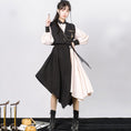 Load image into Gallery viewer, [Kawadai --- Kenkun Chess Series] ★Chinese-style dress★ Color scheme irregular Super cute Hanfu dress SML Chinese clothes
