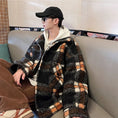 Load image into Gallery viewer, [Leonbinno Series]★Coat★ 2color Outerwear Unisex Men's Large Size Plaid Pattern
