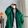 Load image into Gallery viewer, [Bakugan Series] ★Coat★ 3color Thick Warm Unisex Men's Large Size Gray Black Green
