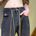 Load image into Gallery viewer, [NANSHI Series]★Denim pants★ 2color bottoms Unisex men's pants Easy to match ML XL 2XL
