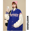 Load image into Gallery viewer, [LUONONG Series]★Jacket★ 3color Outerwear Stadium Jacket Unisex Men's Black Blue
