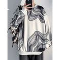 Load image into Gallery viewer, [Evil Series] ★Tops★ 3color long sleeve tops unisex men's print black white large size
