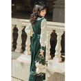 Load image into Gallery viewer, [Nan Kemu Series] ★One Piece★ Long Length Velvet Embroidery Women's Commuting Date Green Green SML XL
