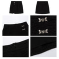 Load image into Gallery viewer, [LOVEHEYNEW series]★China style setup, single item order★ Tops or skirt, slimming black, black
