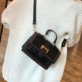 Load image into Gallery viewer, [2060 Series] ★Shoulder Bag★ 4color Brown or Blue or Black or Red Retro Commuting OL Office Date
