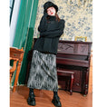 Load image into Gallery viewer, [Kokaisha---Smoke Series]★China-style skirt★Bottoms Cashmere tie-dye thick fall/winter clothes
