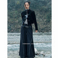 Load image into Gallery viewer, [Daiseiryusu Series]★China style trousers★Bottoms with belt Gaucho pants Retro casual pants
