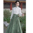 Load image into Gallery viewer, [Az Suna series] ★Chinese style skirt★ Bottoms Window skirt Chinese elements Chinese clothing Green Green SML Chinese clothing
