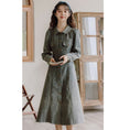 Load image into Gallery viewer, [YUJIAN Series] ★Dress★ Denim dress Retro Easy to match Date Improves temperament Commuting Blue Blue
