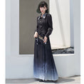 Load image into Gallery viewer, [Qingtang --- Long Sangshi Series]★China style skirt★Bottoms Letter pattern Hanfu skirt Easy to match
