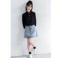 Load image into Gallery viewer, [ZISU0 Series]★Shirt★ Tops Fashion Ladies Black Commuting Office Lady Easy to match
