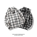 Load image into Gallery viewer, [BIGEMAN Series]★Jacket★ 2color outer plaid pattern unisex men's black white
