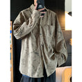 Load image into Gallery viewer, [CEXU Series]★Shirt★ 3color Tops Corduroy Unisex Men's Retro Casual
