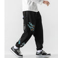 Load image into Gallery viewer, [BIGEMAN Series] ★Casual Pants★ 2color Quarter-length Bottoms Pants Unisex Men's Large Size Cartoon Black Gray
