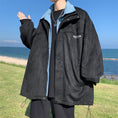 Load image into Gallery viewer, [MANYSTON Series]★Jacket★ Outerwear 2color Faux Layered Unisex Men's White Black Casual
