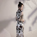 Load image into Gallery viewer, [Hatakashi family series] ★Cheongsam dress★ Coming-of-age ceremony dress Sexy embroidery dress Feminine
