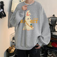 Load image into Gallery viewer, [SENSU Series] ★Tops★ 8color Long Sleeve Tops Unisex Men's Large Size Rabbit Rabbit Cartoon
