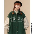 Load image into Gallery viewer, [Fujiman series]★Stage jacket 4color unisex men's color scheme alphabet women's casual
