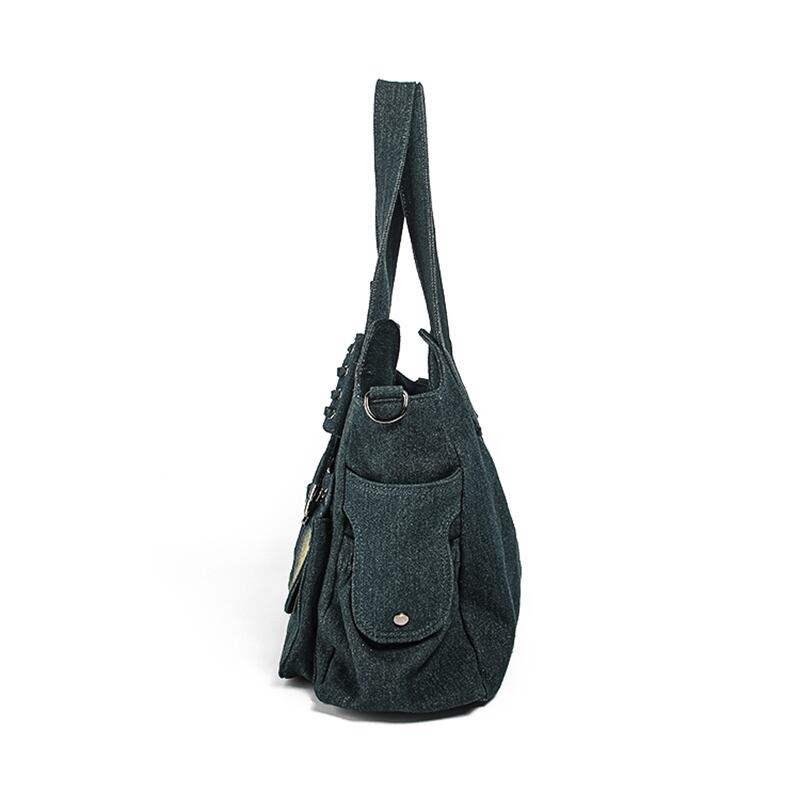 [QIANLUO Series]★Bag★ Shoulder bag, handheld, large capacity, retro, cute, date, improves your temperament, casual