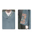 Load image into Gallery viewer, [JUNYI Series]★China style T-shirt★ Tops 3color Unisex Men's Large size Embroidery V neck
