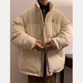 Load image into Gallery viewer, [PPDJ Series] ★Cotton coat★ 3color outer winter coat unisex men's large size simple warm
