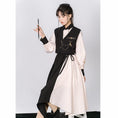 Load image into Gallery viewer, [Kawadai --- Kenkun Chess Series] ★Chinese-style dress★ Color scheme irregular Super cute Hanfu dress SML Chinese clothes
