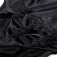 Load image into Gallery viewer, [TT Series] ★Mini length Chinese dress★ Sexy velvet dress SML black slimming slim
