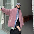 Gallery viewerに画像を読み込む, 【Styleシリーズ】★アウター★ ジャケット 男女兼用 メンズ 両面着れる ブラック 黒い ピンク ブルー 青い
