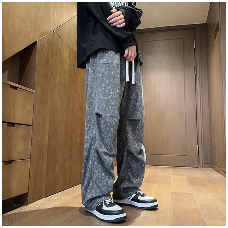 [NANSHI Series] ★Casual Pants★ 3color Bottoms Trousers Corduroy Unisex Men's Black Gray Coffee Color