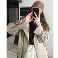 Load image into Gallery viewer, [ZHENMANZI series] ★Trench coat★ 2color long length coat outerwear for improving temperament, commuting, dating
