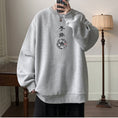 Load image into Gallery viewer, [LANGGUANGHU Series]★China style tops★ 4color Unisex Men's Large size Letter pattern
