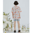 Load image into Gallery viewer, [Yangji Great Dream Series]★China style shirt★ Tops Goldfish print short sleeve shirt Cute cool summer clothes
