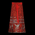 Load image into Gallery viewer, [Shimizu Kei Series] ★Maki Skirt★ 3color Blue or Red or White Chinese Style Skirt Pleated Skirt Hanfu
