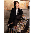 Load image into Gallery viewer, [Ikenatsu Series]★Blazer★ 2color black or white tops outer coat casual commuting date easy to match
